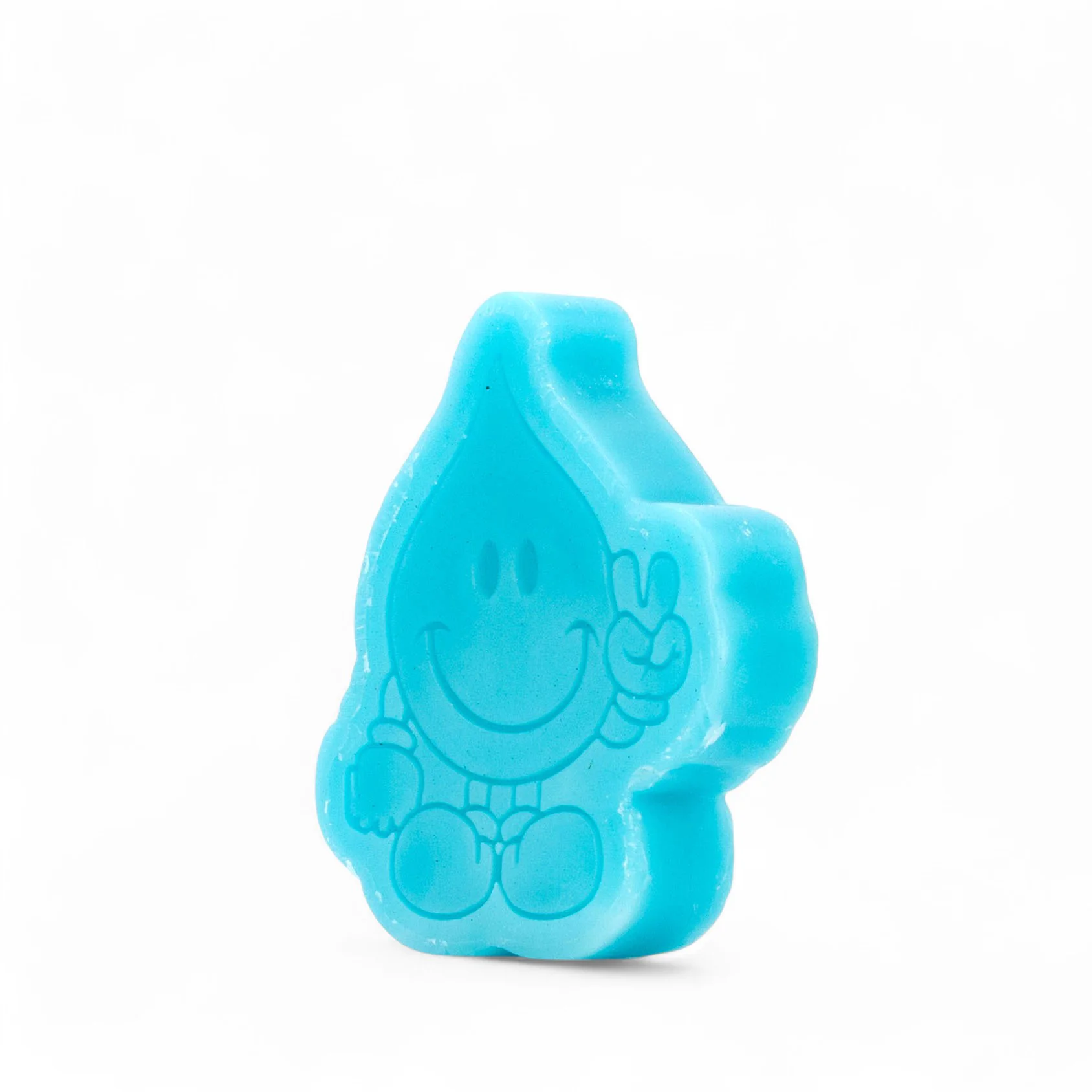 World Industries Skateboard Wax Wet Willy Blue with Sticker