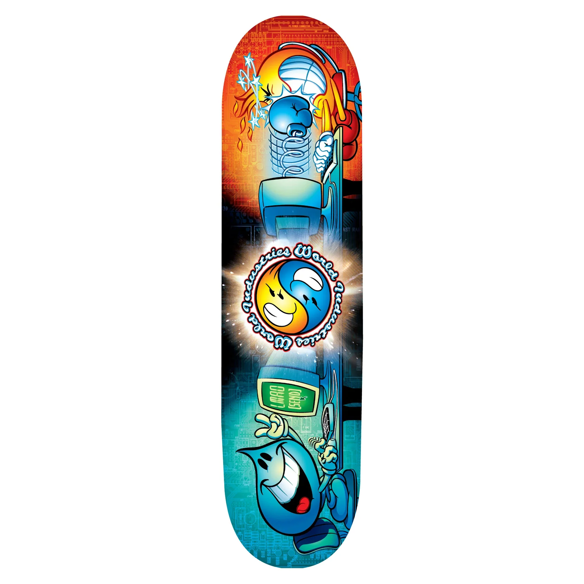 World Industries Skateboard You Got Mail 8.1" Independent, Sml Upgrade - Image 2