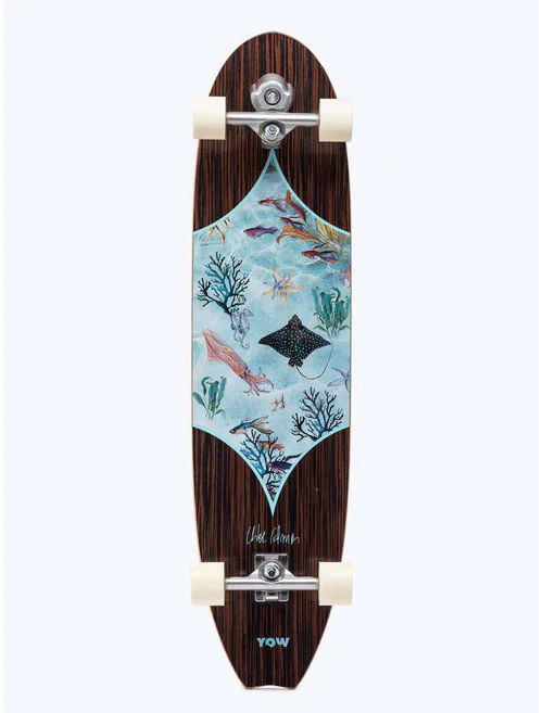 YOW Surfskate Cruiser Longboard Calmon 10" x 41" - Image 2