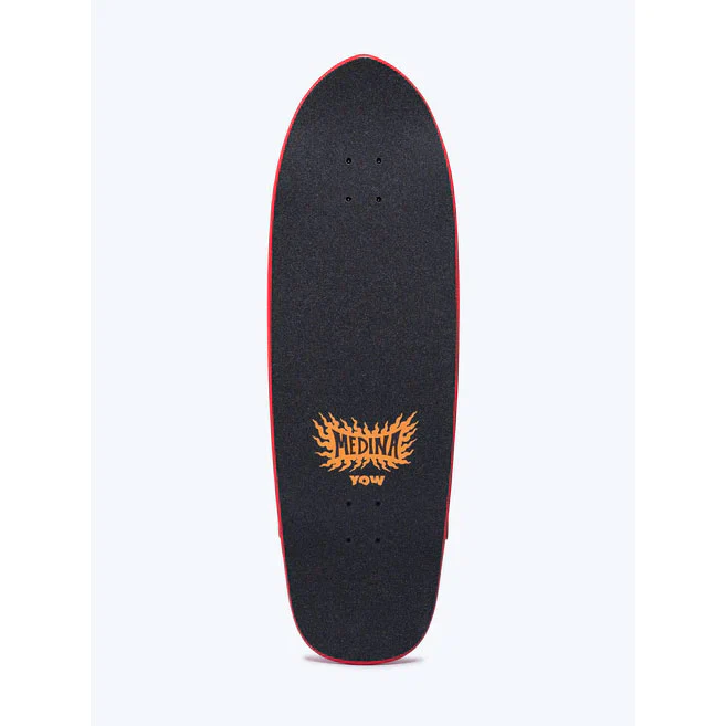 YOW Surfskate Cruiser Skateboard Medina Panthera 10.5" x 33.5" - Image 3
