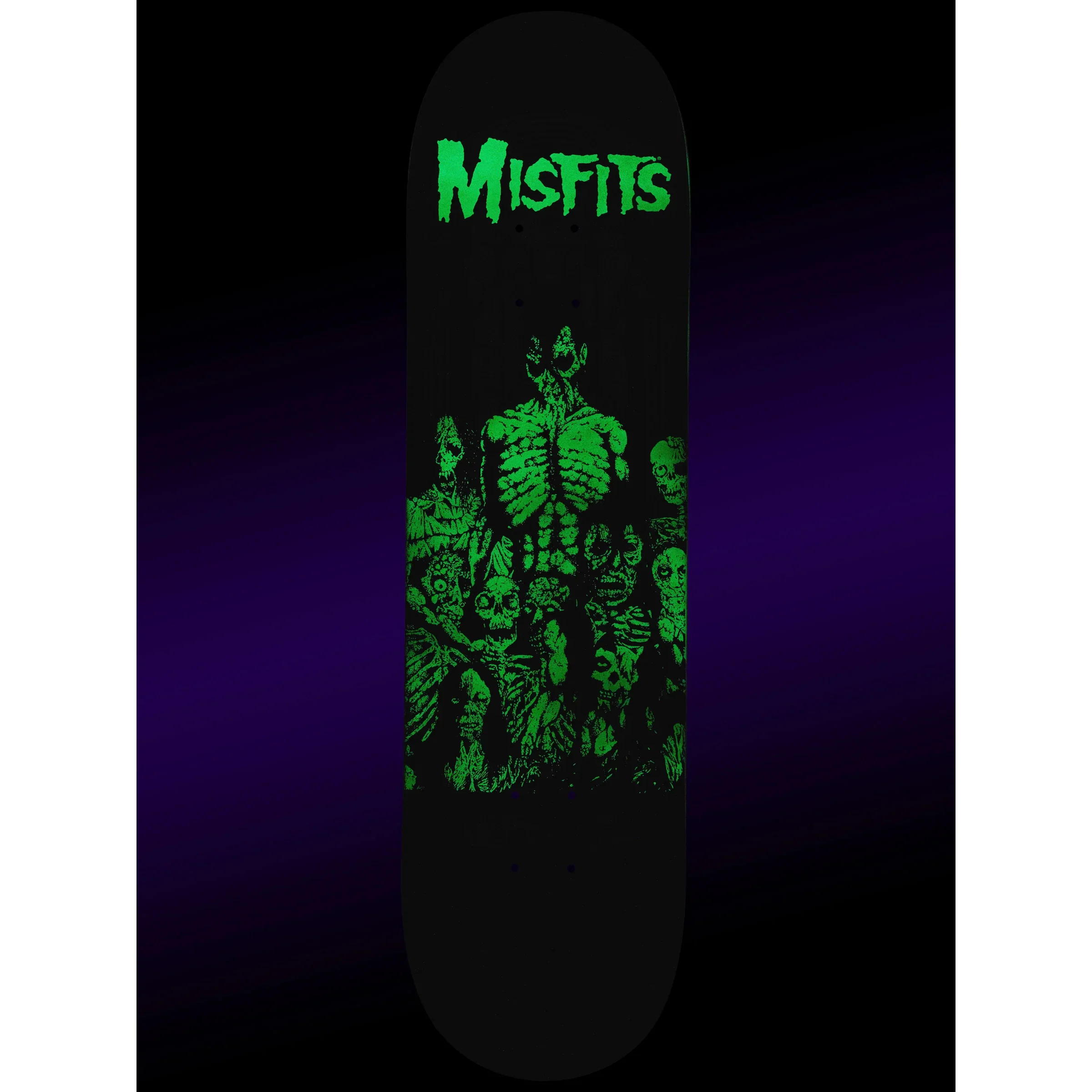 Zero Skateboard Complete Misfits Zero A.D. Glow 8.5" x 32.3" - Image 2