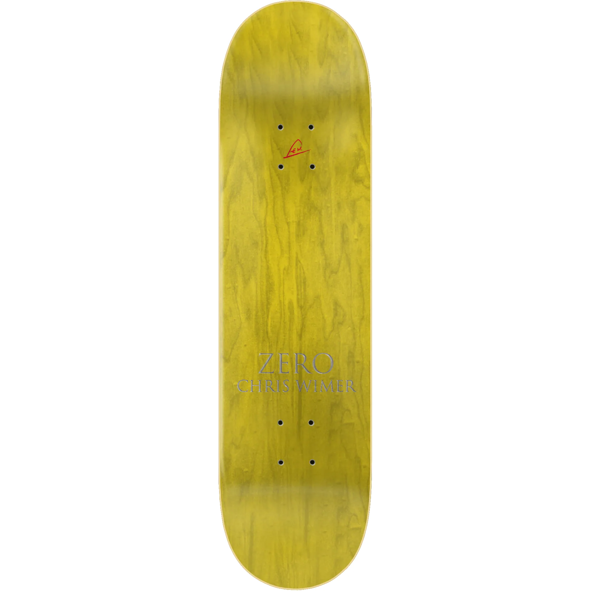 Zero Skateboard Deck Chris Wimer Lewandowski 3 8.5" x 32.3" - Image 2
