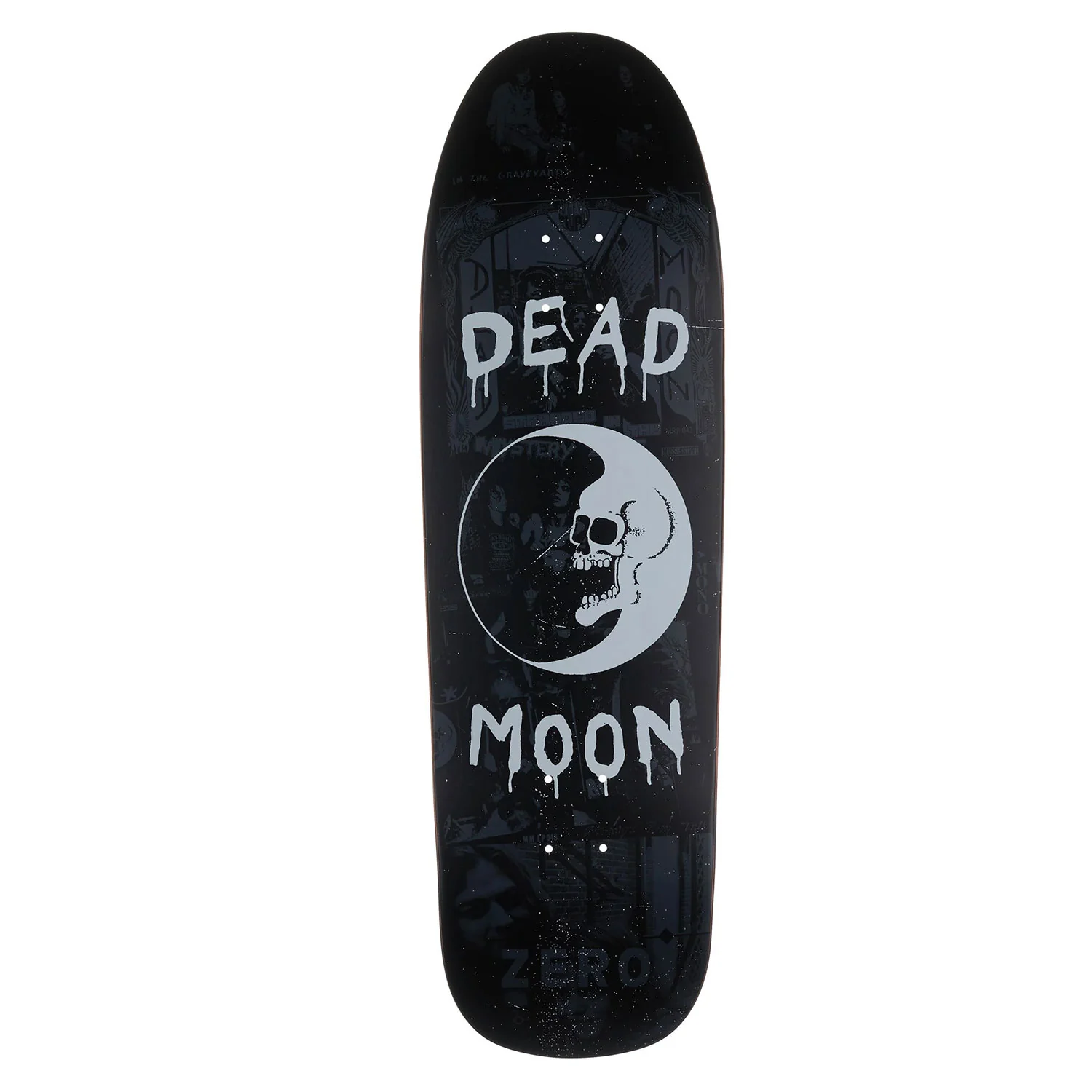 Zero Skateboard Deck Dead Moon Collage 9.25" x 31.9"