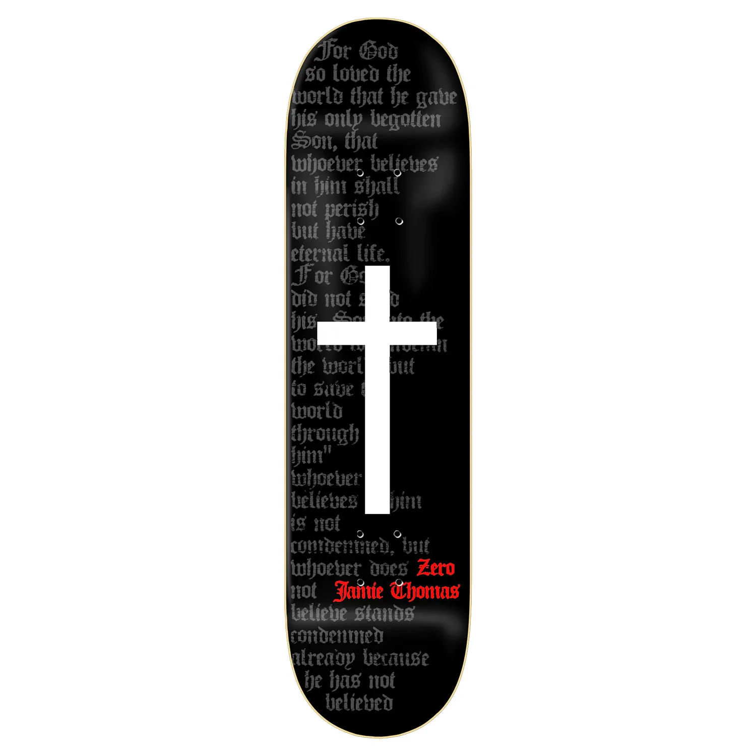 Zero Skateboard Deck Jamie Thomas Cross 8.0" x 31.6"