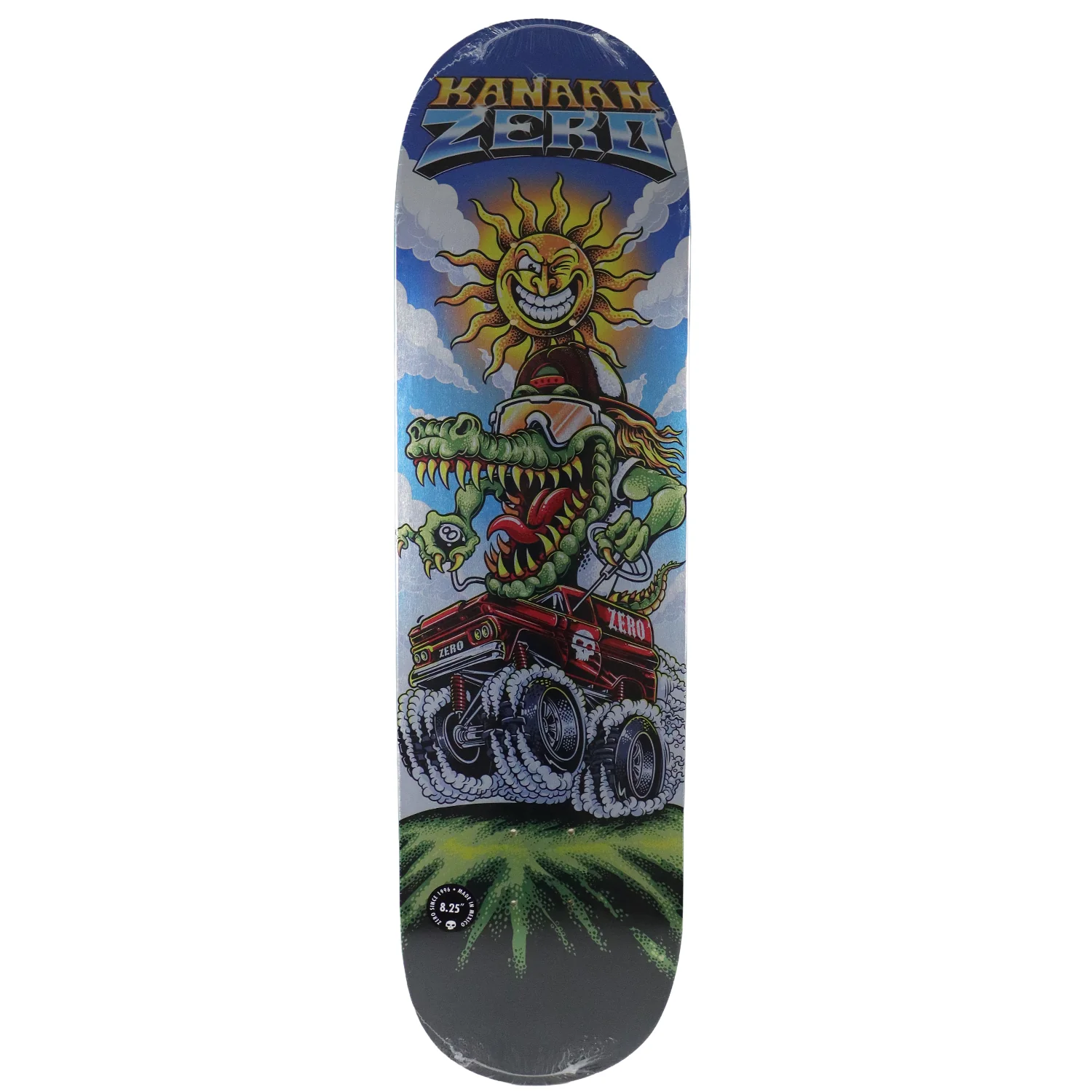 Zero Skateboard Deck Kanaan Gator 8.25" x 31.9" - Image 3