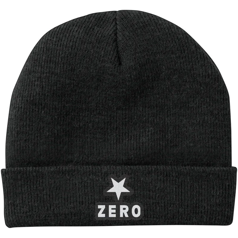 Zero Skateboards Beanie Army Star Embroidered Black
