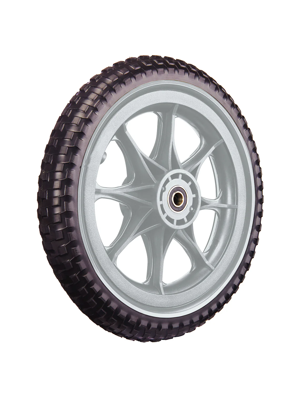 Zuca Dynamic Discs Tubeless All Terrain Foam Wheel Disc Golf Cart Accessories - Gray - Image 2
